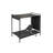 Outdoor Patio Daybed with Adjustable Canopy Bed, Double Chaise Lounge with 5 Position Adjustable Backrest and Cotton Cushions for Patio, Yard, Balcony, Poolside