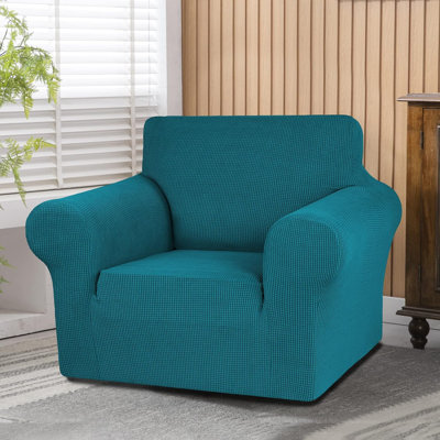 Housse simple pour fauteuil à coussins carrés / rectangulaires