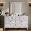 Commode 7 tiroirs avec miroir