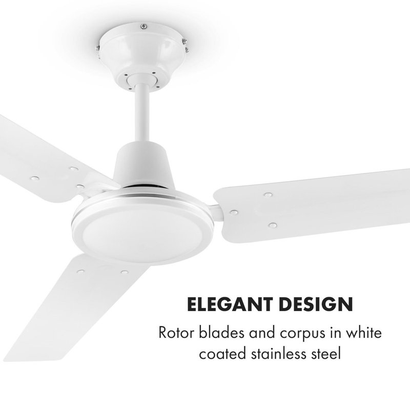 122cm Ceiling Fan, White
