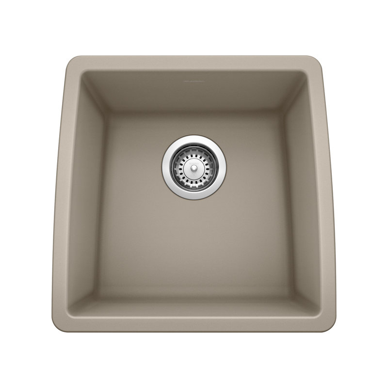 Performa SILGRANIT 17" Undermount Bar Sink, Truffle