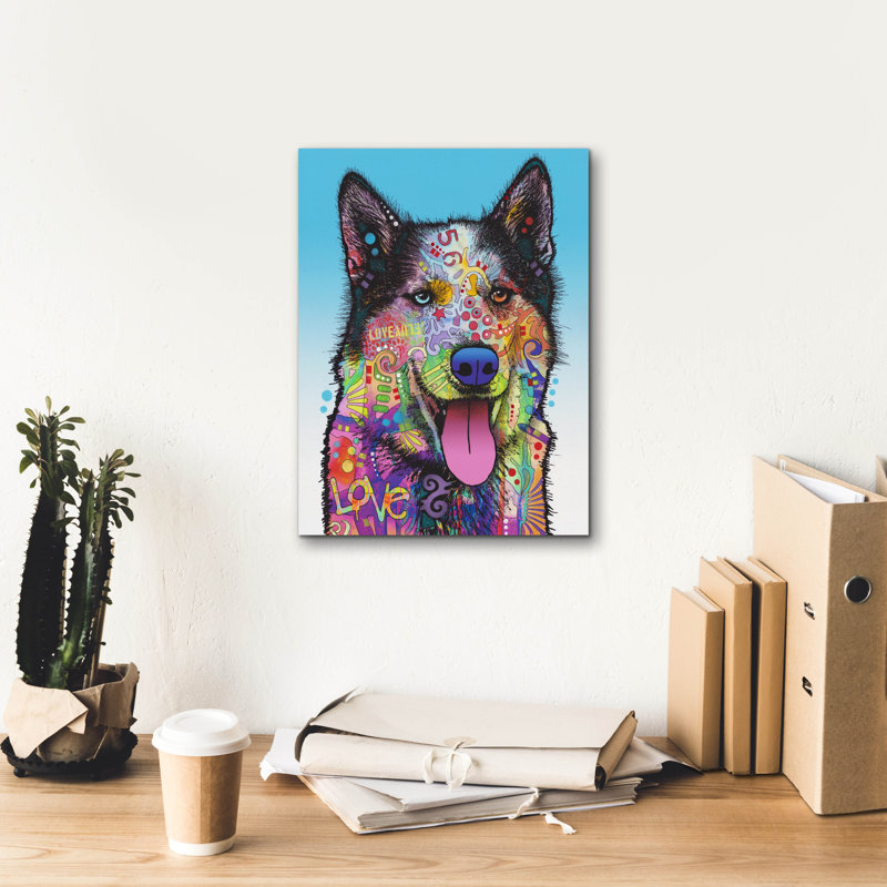 «Yukon» par Dean Russo Studios, art mural sur toile, H 16 po x l 12 po x P 0,75 po
