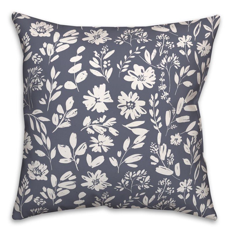  Housse et insert de coussin 16 po, Bleu, 16 po x 16 po