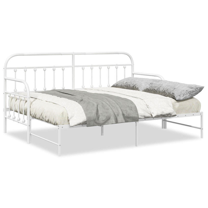 Daybed Frame Steel, Small Single (2'6), White