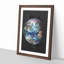 'Blue Marble of Planet Earth' - Picture Frame Graphic Art Print-56856634-56856635