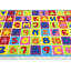 Tapis rouge/jaune Romig