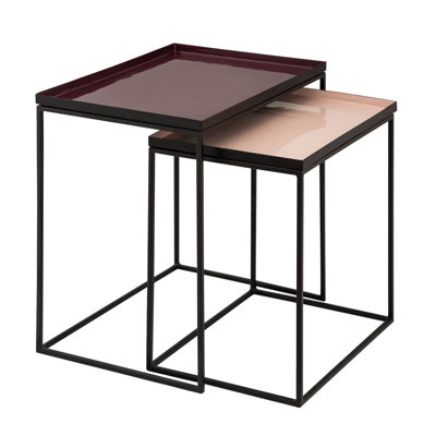 Evelien Frame Rectangular Nesting Side Tables