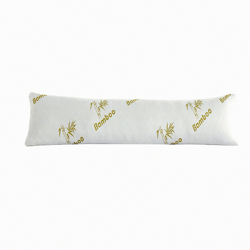 CoolComfort Shredded Memory Foam Body Pillow - Supportive & Hypoallergenic for a Restful Sleep Experience.