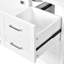 Armoire de salle de bain 36 po en blanc intemporel - Construction pour une utilisation à long terme