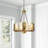 Kleanthis 6 - Light Dimmable Drum Chandelier