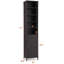Armoire de salle de bain autoportante l 16 po x H 72 po x P 13,5 po Dewalt-1565229241