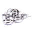 Kucht 10 Piece Stainless Steel Non Stick Cookware Set