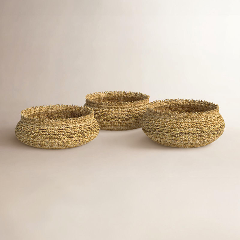 Joss & Main Seagrass Decorative Basket