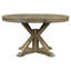 Table de salle à manger rétro avec rallonge fonctionnelle de 12 po pour salle à manger et salon-1664897847