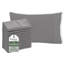 Ensemble de 12 taies d'oreiller en lin Royale | Housse de coussin standard | Microfibre brossée | Infroissable et résistant à la décoloration | Taies d'oreiller en vrac | Ensemble de 12 taies d'oreiller Hotel-114493011