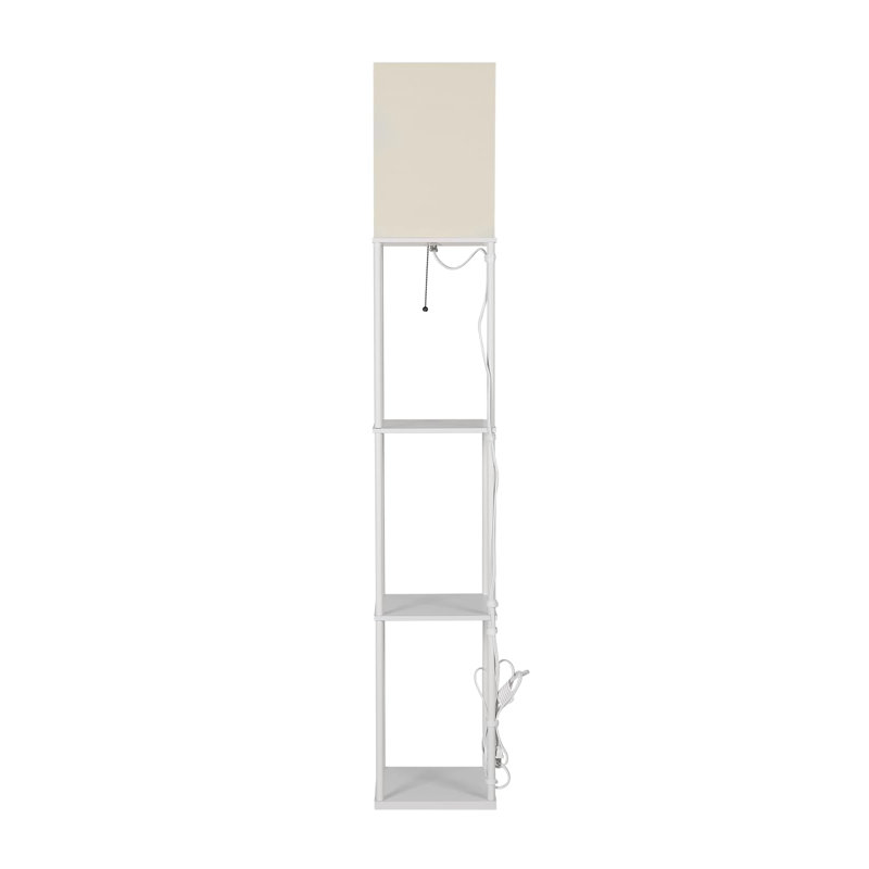 Degnan 62.99'' Black Traditional Floor Lamp