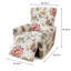 Housse extensible pour fauteuil inclinable 4 pièces