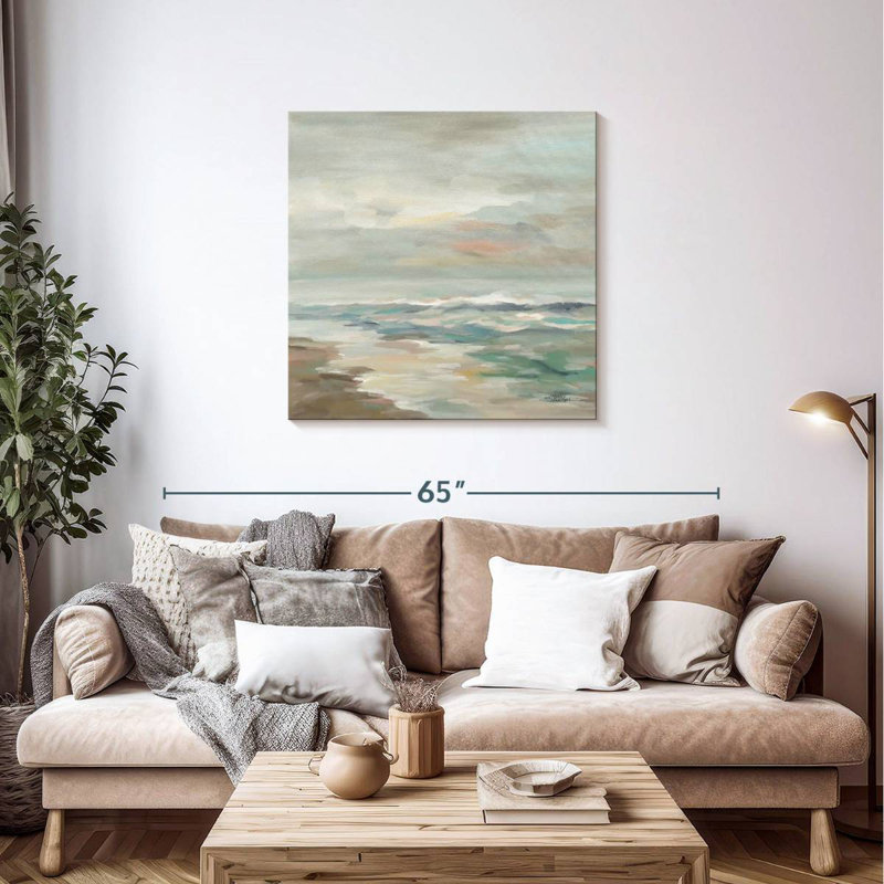 Adeliza Pastel Tide, 36" H x 36" W
