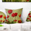 Fleurs grunge - Coussin imprimé floral-29892168-29892164