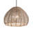 Amalia 12.75" 1-Light Natural Brown Rattan Pendant Light