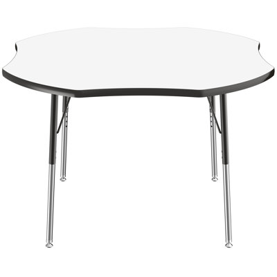 Table d'activité à sec avec pieds réglables 