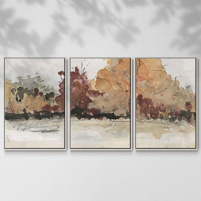 The Autumn View II 3 pièces