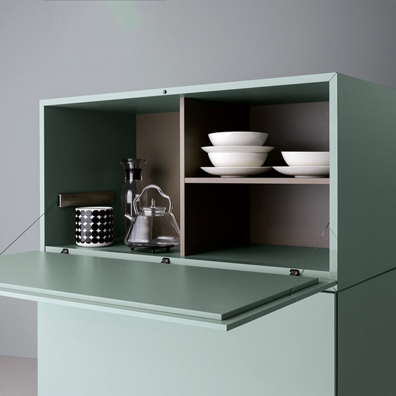 Armoire d'appoint légère laquée de luxe légère