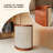 Amery U-Shaped Woven Rattan Reception Desk