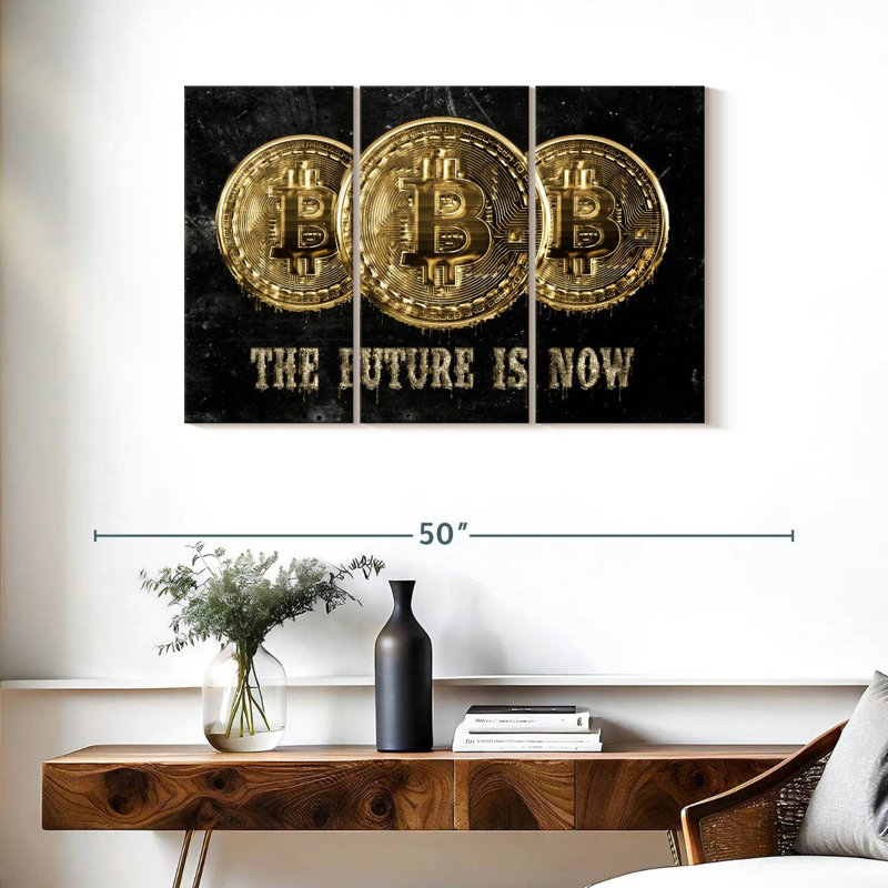 Kerner Bitcoin, l'avenir, c'est maintenant, H 24 po x l 38 po