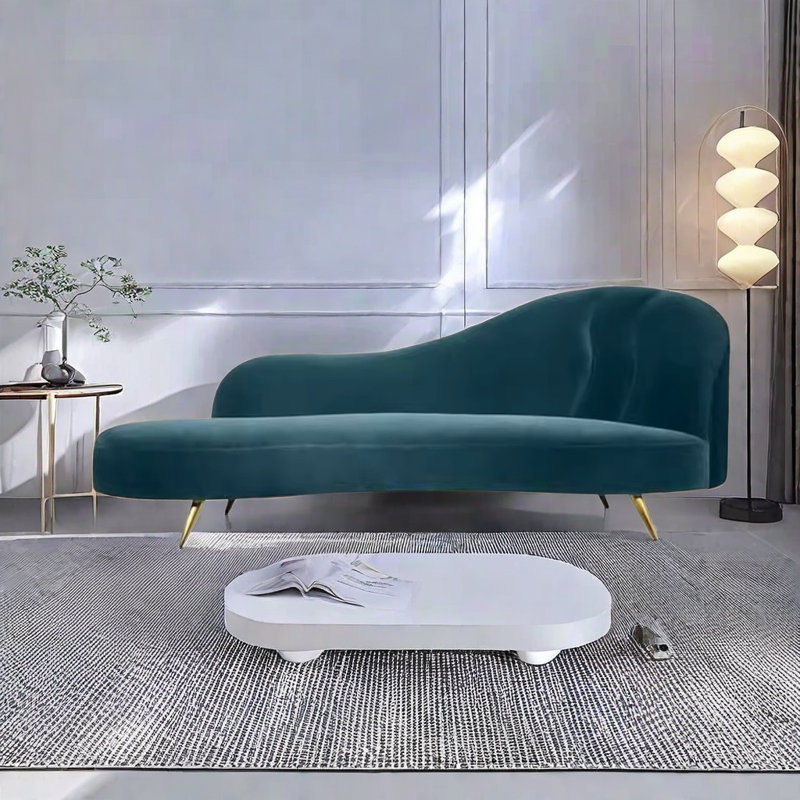 Comfortable and Sofa with Solid Wood Frame