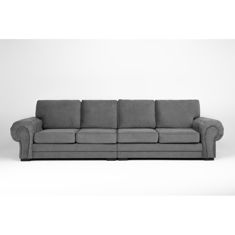 Elkland 4 Seater Sofa, Graphite