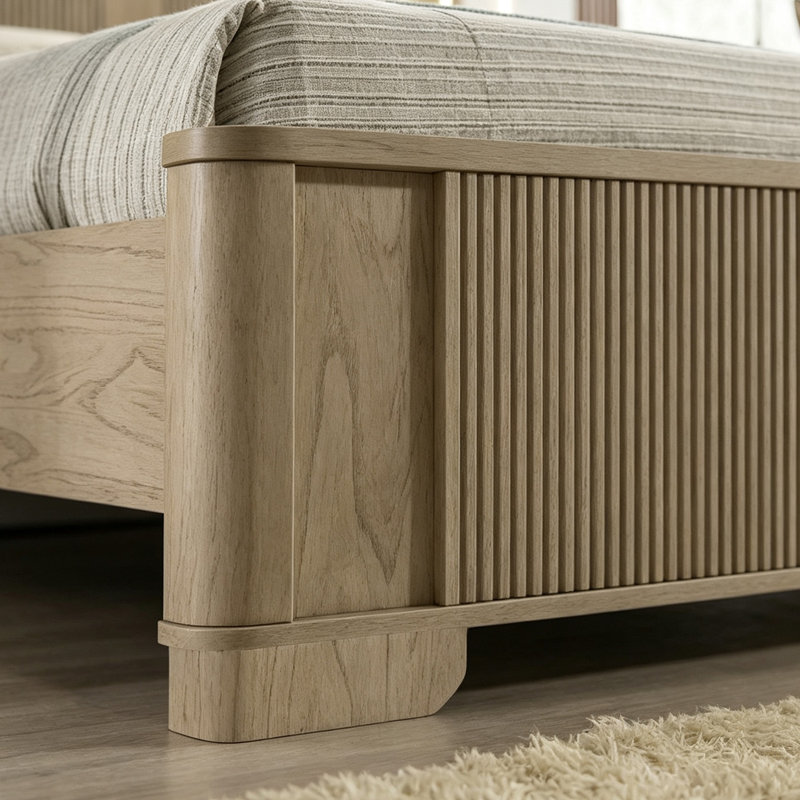 Eastern King Size Bed with LED Lighting