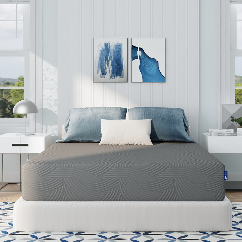 14" Medium Firm Memory Foam Mattress, Queen
