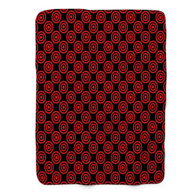 Ruby Spots - 1 Piece Premium Sherpa Blanket 0158