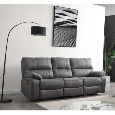 87" Pillow Top Arm Reclining Sofa