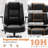 High Back Executive Office Chair with Adjustable Lumbar Support, Flip-Up Padded Arms, Thick Spring Cushion, Faux Leather Swivel Desk Chair with Wheels, 350 lbs Capacity-250757228