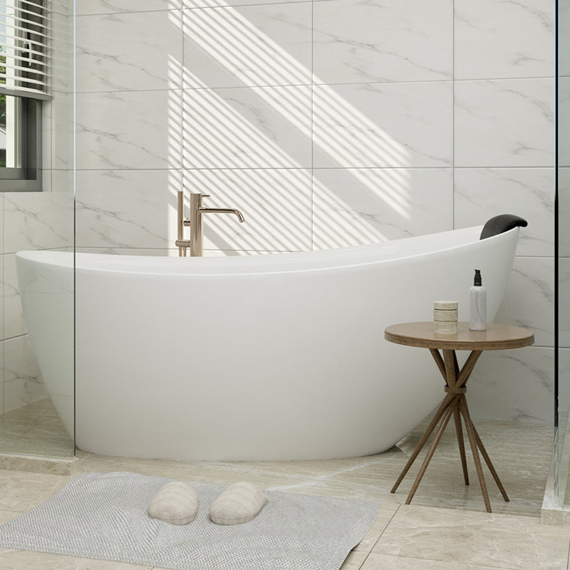 Baignoire autoportante 67 po. X 33,5 po. Crestone