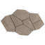 Monolithe 11,81 po X 19,68 po Carreau de mosaïque de plancher et de mur en porcelaine mate à motif organique (1,19 pieds carrés / chaque)-103895561