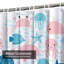 Rideau de douche imperméable pour enfants avec 12 crochets-1179079171