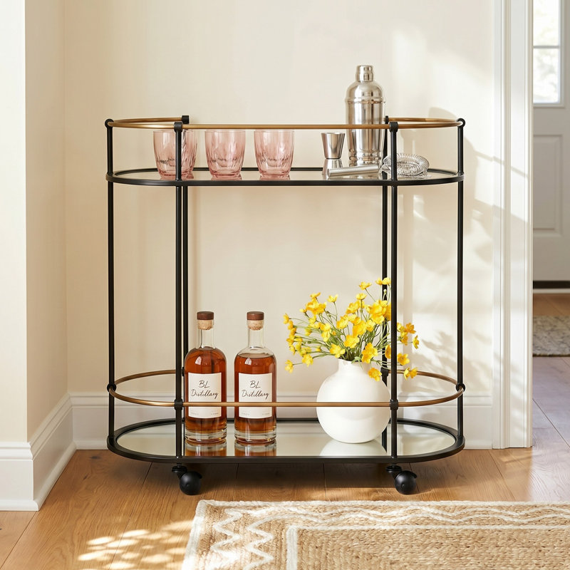 Bennington Iron Bar Cart