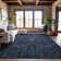 Premium Machine Washable Jamestown AMF1082 Damask Rug