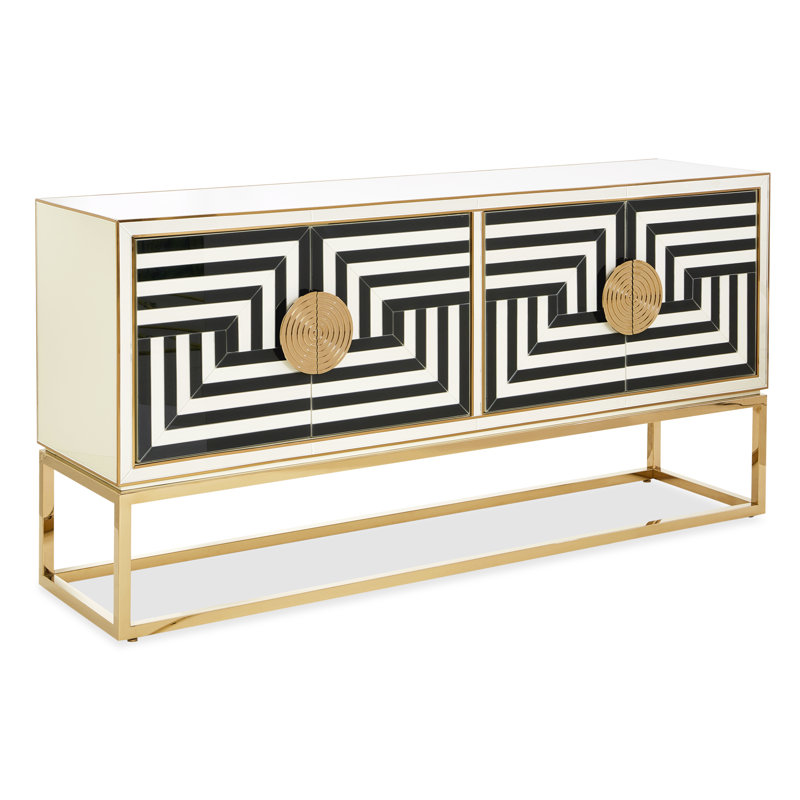 Table buffet Op Art