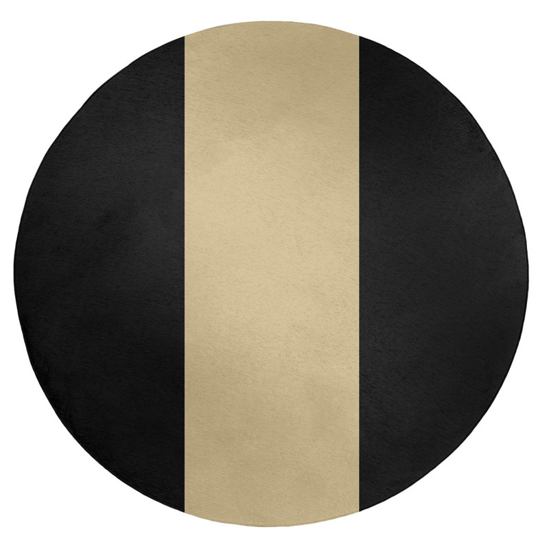 Chenille Indoor Rug, Round 5'