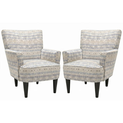 Akanni Upholstered Armchairs, Set of 2