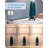 Ensemble de 2 lampes de table en verre Modern