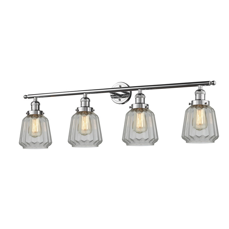 Vinson 4 - Light Dimmable Vanity Light, Polished Chrome