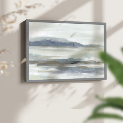 Soft Shores II -Framed Print - Restickable