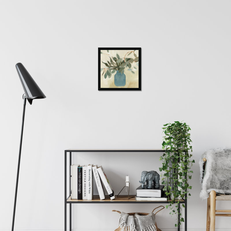 Arrangement II by Emma Scarvey - Painting, Black Framed Paper Print, 34cm H x 34cm W