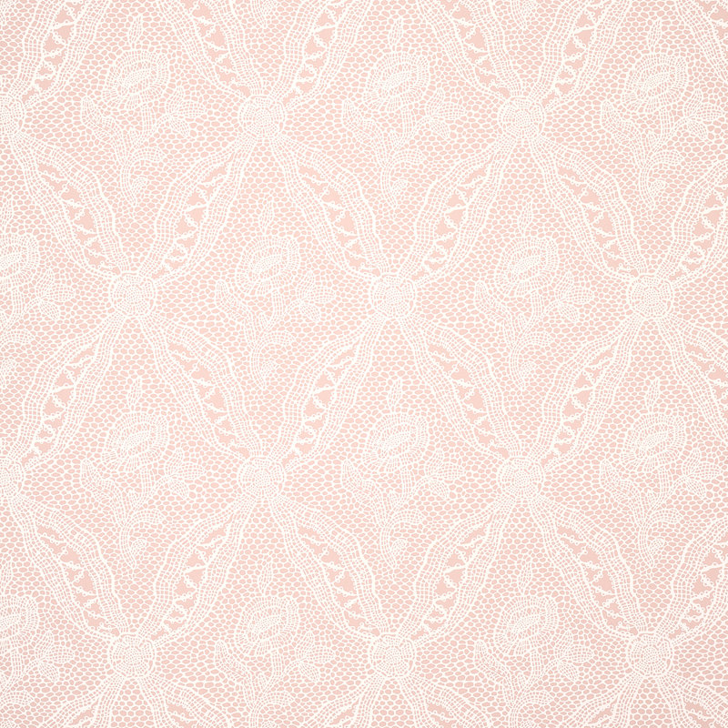 Cosette Lace Wallpaper, Blush