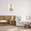 Art abstrait, formes boho sur bois-93872208-93872207